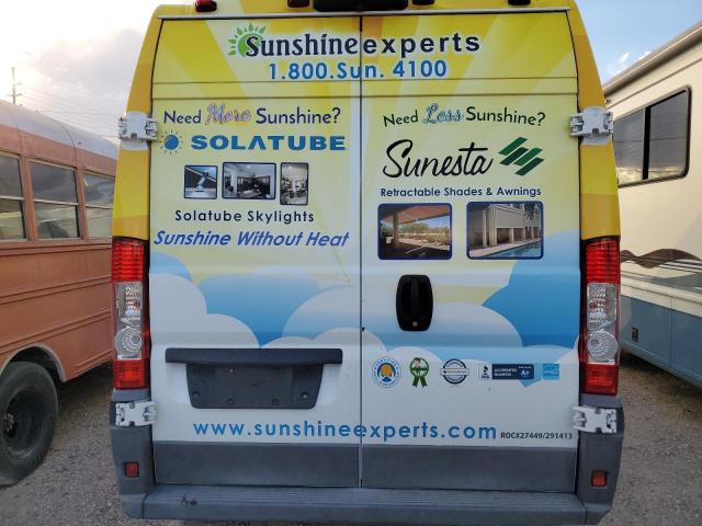 3C6TRVDG0HE509233 - 2017 RAM PROMASTER 2500 HIGH თეთრი ფოტო 10