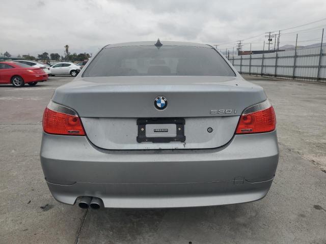 WBANE735X7CM47321 - 2007 BMW 530 I GRAY photo 6