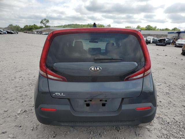 KNDJ23AU6M7762960 - 2021 KIA SOUL LX GRAY photo 6