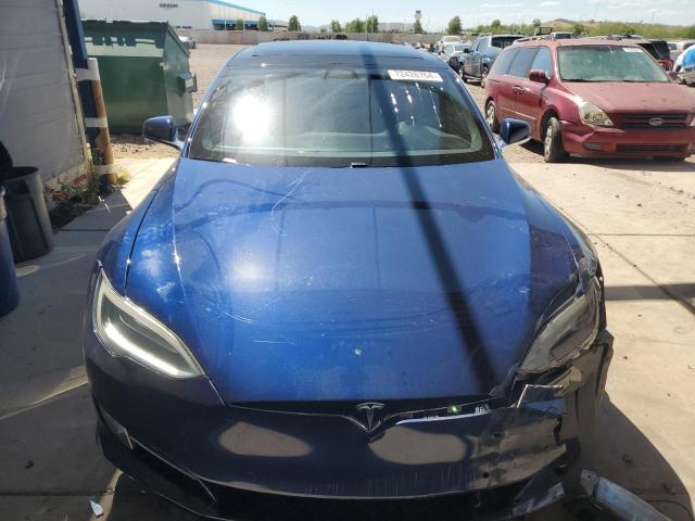 5YJSA1E46GF168132 - 2016 TESLA MODEL S BLUE photo 5