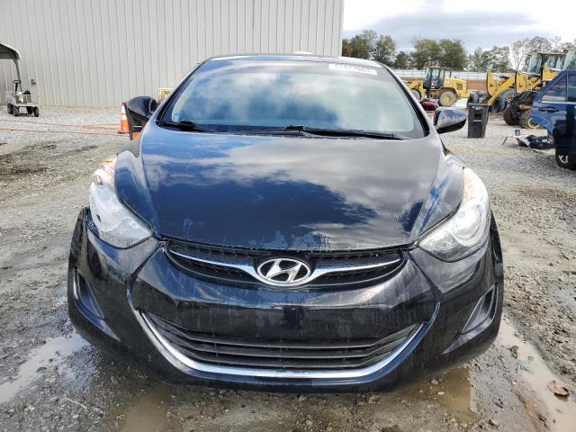 5NPDH4AE5CH146994 - 2012 HYUNDAI ELANTRA GLS BLACK photo 5