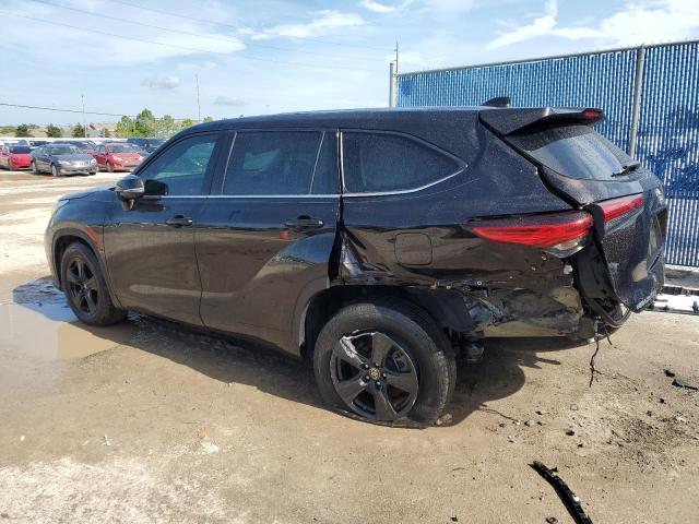 5TDZZRAH5LS014936 - 2020 TOYOTA HIGHLANDER L BLACK photo 2