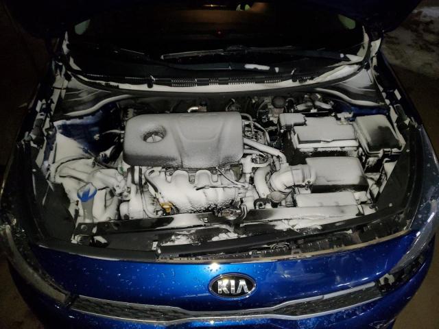 3KPA24AB1KE236138 - 2019 KIA RIO S BLUE photo 11