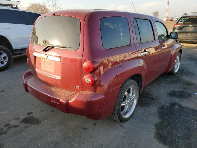 3GNDA13D77S514859 - 2007 CHEVROLET HHR LS 红色 照片 3