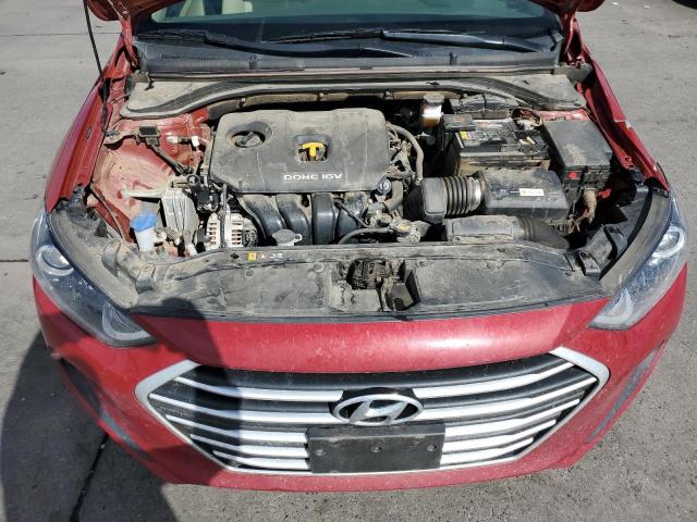 5NPD74LF0JH261668 - 2018 HYUNDAI ELANTRA SE RED photo 11