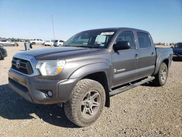 5TFJU4GN8DX032239 - 2013 TOYOTA TACOMA DOUBLE CAB PRERUNNER GRAY photo 1