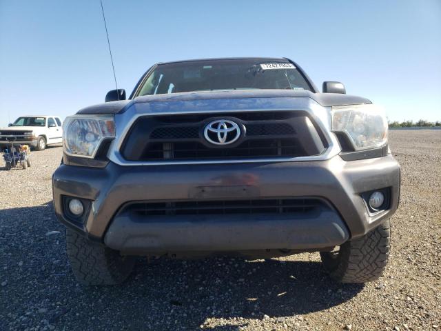 5TFJU4GN8DX032239 - 2013 TOYOTA TACOMA DOUBLE CAB PRERUNNER GRAY photo 5