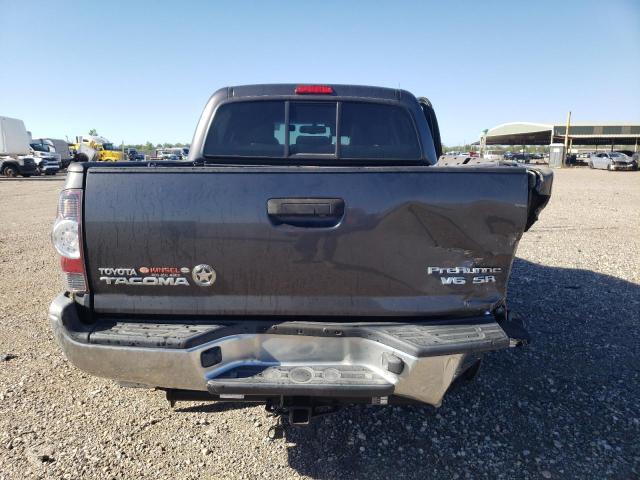 5TFJU4GN8DX032239 - 2013 TOYOTA TACOMA DOUBLE CAB PRERUNNER GRAY photo 6