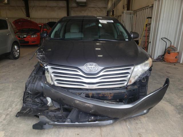 4T3BA3BB2AU011990 - 2010 TOYOTA VENZA GRAY photo 5