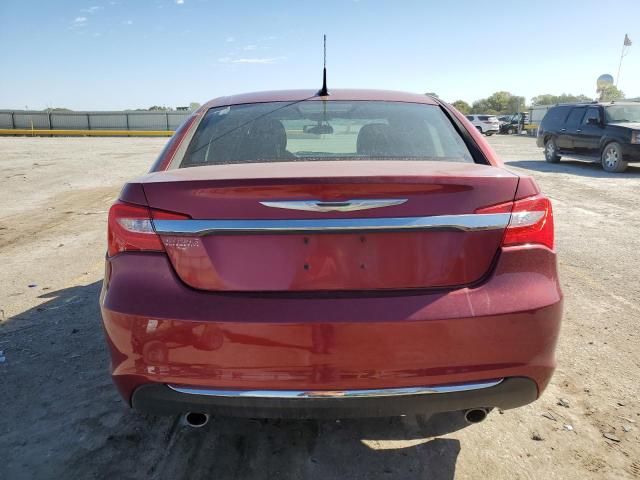 1C3BC2FG4BN527193 - 2011 CHRYSLER 200 LIMITED MAROON photo 6