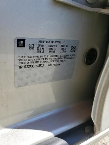 1G11C5SA9GF148873 - 2016 CHEVROLET MALIBU LIM LT 棕色 照片 12