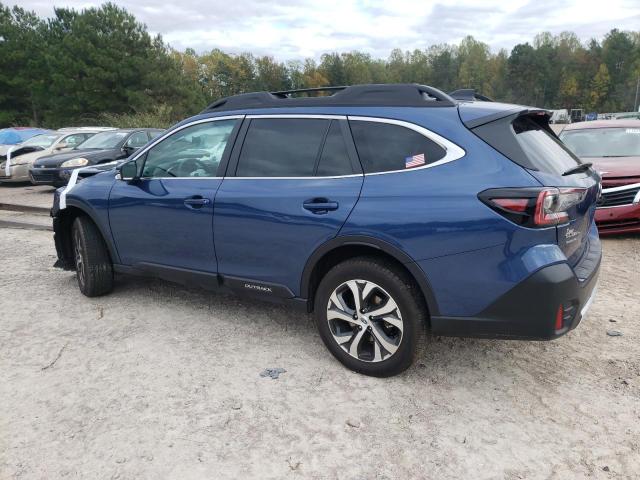 4S4BTANC3N3144457 - 2022 SUBARU OUTBACK LIMITED BLUE photo 2