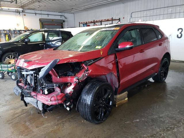 2FMPK4AP0LBA81866 - 2020 FORD EDGE ST RED photo 1