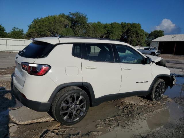 3C4NJCEB3MT550073 - 2021 JEEP COMPASS 80TH EDITION WHITE photo 3