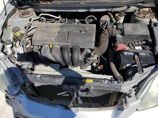 2T1KR32E44C278310 - 2004 TOYOTA COROLLA MA XR SILVER photo 12