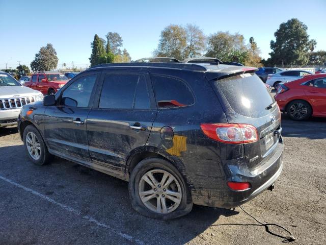 5XYZK3AB8BG090739 - 2011 HYUNDAI SANTA FE L BLUE photo 2