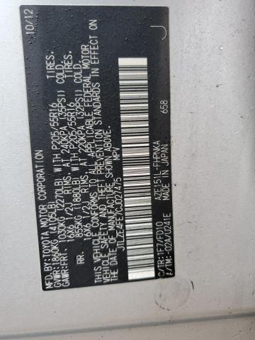 JTLZE4FE7CJ027475 - 2012 TOYOTA SCION XB Silber Foto 13