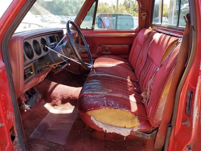 1B7FD14T1HS499206 - 1987 DODGE D-SERIES D150 RED photo 7