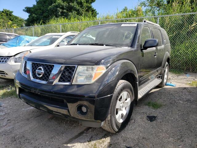 5N1AR18UX7C625744 - 2007 NISSAN PATHFINDER LE 黑色 照片 1