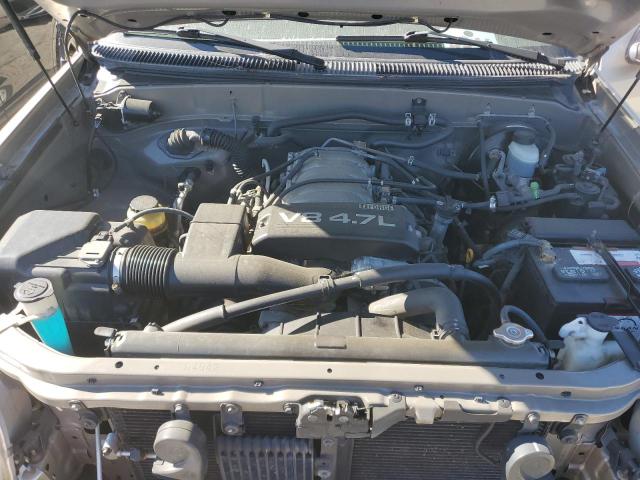5TBBT44161S140748 - 2001 TOYOTA TUNDRA ACCESS CAB ოქროსფერი ფოტო 11