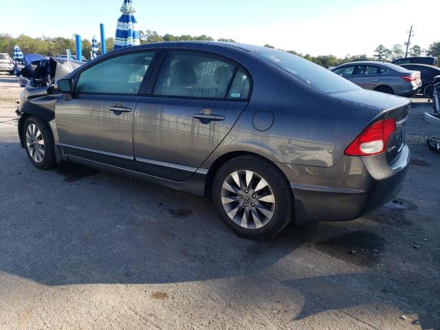 19XFA16999E022893 - 2009 HONDA CIVIC EXL GRAY photo 2