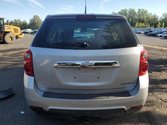 2GNFLCEK0C6341902 - 2012 CHEVROLET EQUINOX LS SILVER photo 6