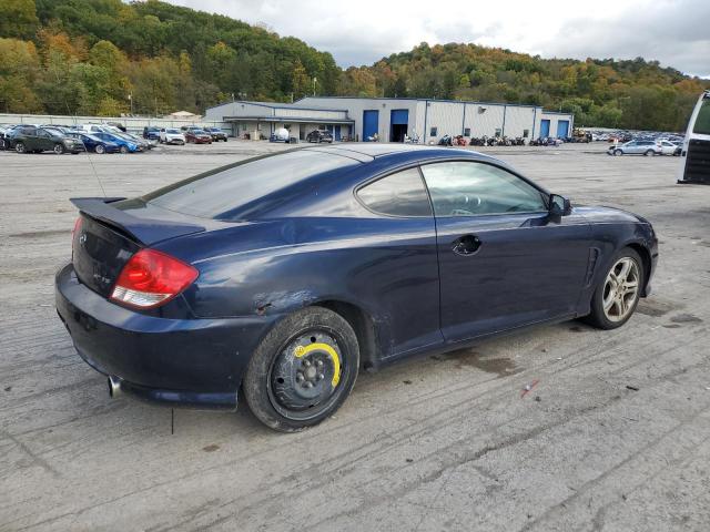 KMHHN65F36U201957 - 2006 HYUNDAI TIBURON GT BLUE photo 3