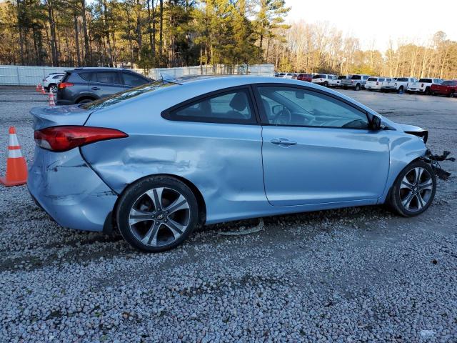 KMHDH6AE8DU002323 - 2013 HYUNDAI ELANTRA CO GS BLUE photo 3