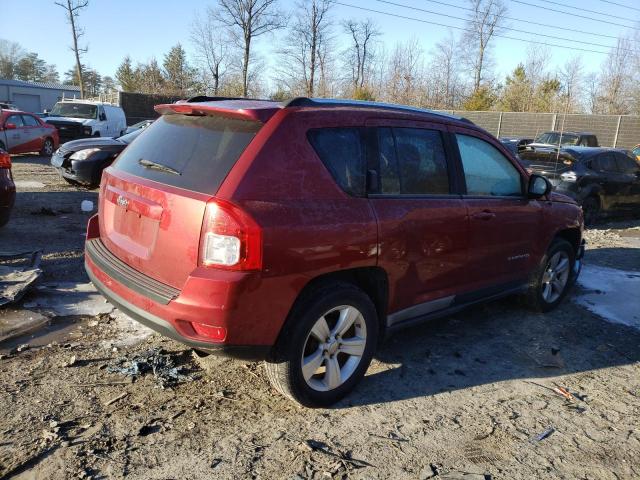 1J4NT1FA6BD151174 - 2011 JEEP COMPASS SPORT RED photo 3