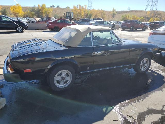 124CS000174153 - 1980 FIAT SPIDER BLACK photo 3