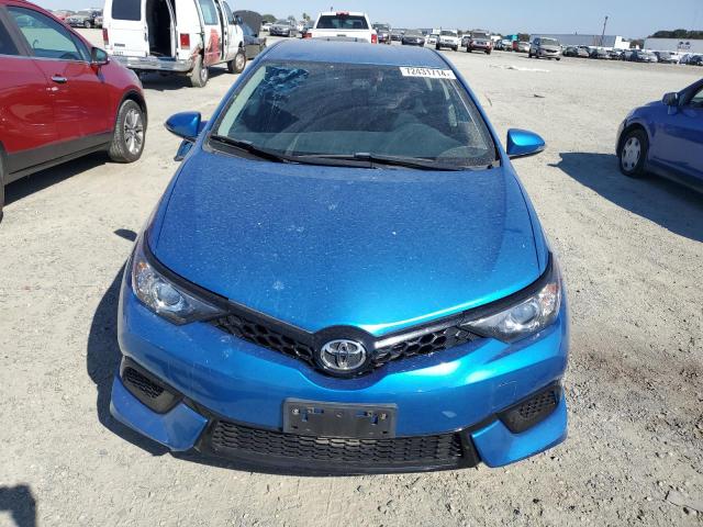 JTNKARJE3JJ555052 - 2018 TOYOTA COROLLA IM BLUE photo 5