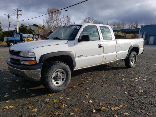 1GCGK29U5YE381689 - 2000 CHEVROLET SILVERADO K2500 WHITE photo 1