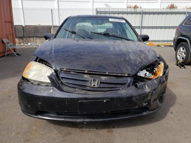 2HGES25751H614901 - 2001 HONDA CIVIC EX BLACK photo 5