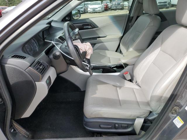 1HGCR2F81DA063301 - 2013 HONDA ACCORD EXL GRAY photo 7