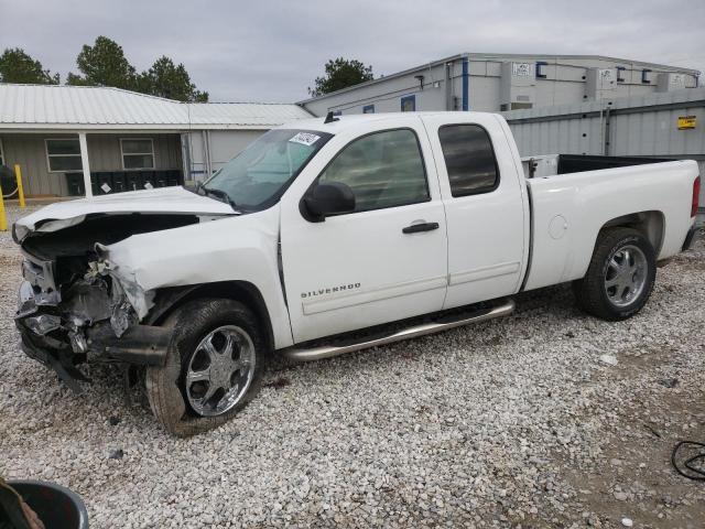 1GCEC29J39Z287962 - 2009 CHEVROLET SILVERADO C1500 LT WHITE photo 1