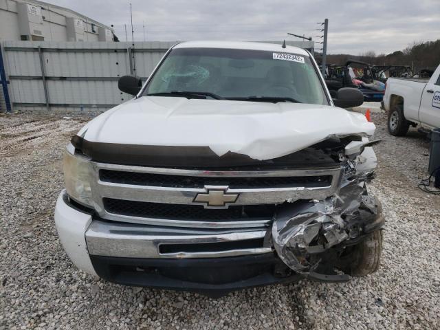 1GCEC29J39Z287962 - 2009 CHEVROLET SILVERADO C1500 LT WHITE photo 5