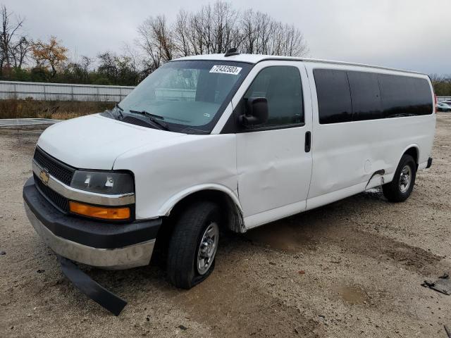 1GAZGPFG8J1247674 - 2018 CHEVROLET EXPRESS G3 LT WHITE photo 1