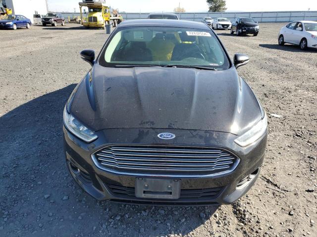 3FA6P0H97ER358346 - 2014 FORD FUSION SE BLACK photo 5