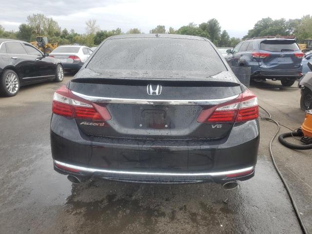 1HGCR3F82GA034688 - 2016 HONDA ACCORD EXL BLACK photo 6