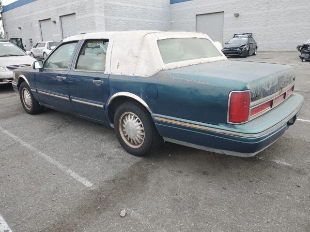 1LNLM81W4VY627629 - 1997 LINCOLN TOWN CAR EXECUTIVE GREEN photo 2