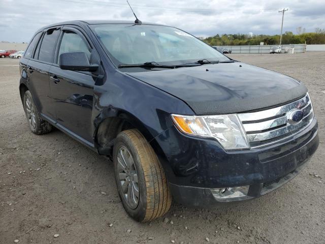 2FMDK4JC8ABB25559 - 2010 FORD EDGE SEL BLUE photo 4