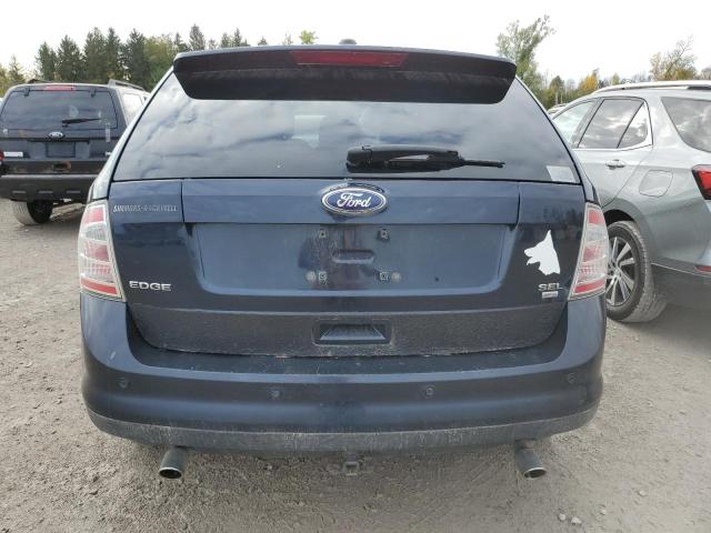 2FMDK4JC8ABB25559 - 2010 FORD EDGE SEL BLUE photo 6