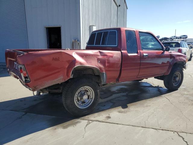 JT4VN13D0N5095486 - 1992 TOYOTA PICKUP 1/2 TON EXTRA LONG WHEELBASE DLX RED photo 3