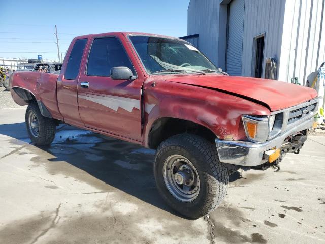 JT4VN13D0N5095486 - 1992 TOYOTA PICKUP 1/2 TON EXTRA LONG WHEELBASE DLX RED photo 4