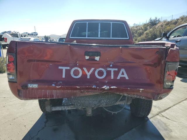 JT4VN13D0N5095486 - 1992 TOYOTA PICKUP 1/2 TON EXTRA LONG WHEELBASE DLX RED photo 6