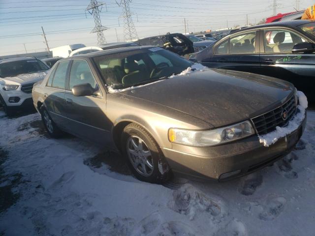 1G6KY54912U285085 - 2002 CADILLAC SEVILLE STS GRAY photo 4