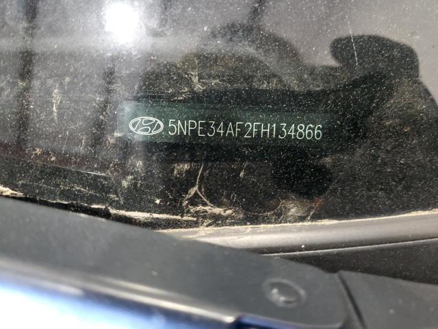 5NPE34AF2FH134866 - 2015 HYUNDAI SONATA SPORT Grau Foto 12