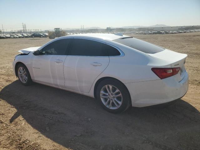 1G1ZF5SU1JF274365 - 2018 CHEVROLET MALIBU HYBRID WHITE photo 2