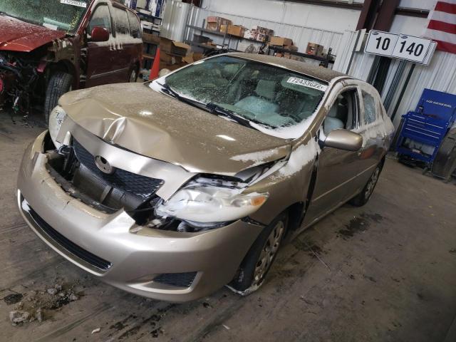1NXBU40E49Z047369 - 2009 TOYOTA COROLLA BASE TAN photo 1