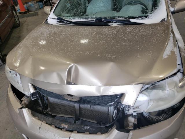 1NXBU40E49Z047369 - 2009 TOYOTA COROLLA BASE TAN photo 11